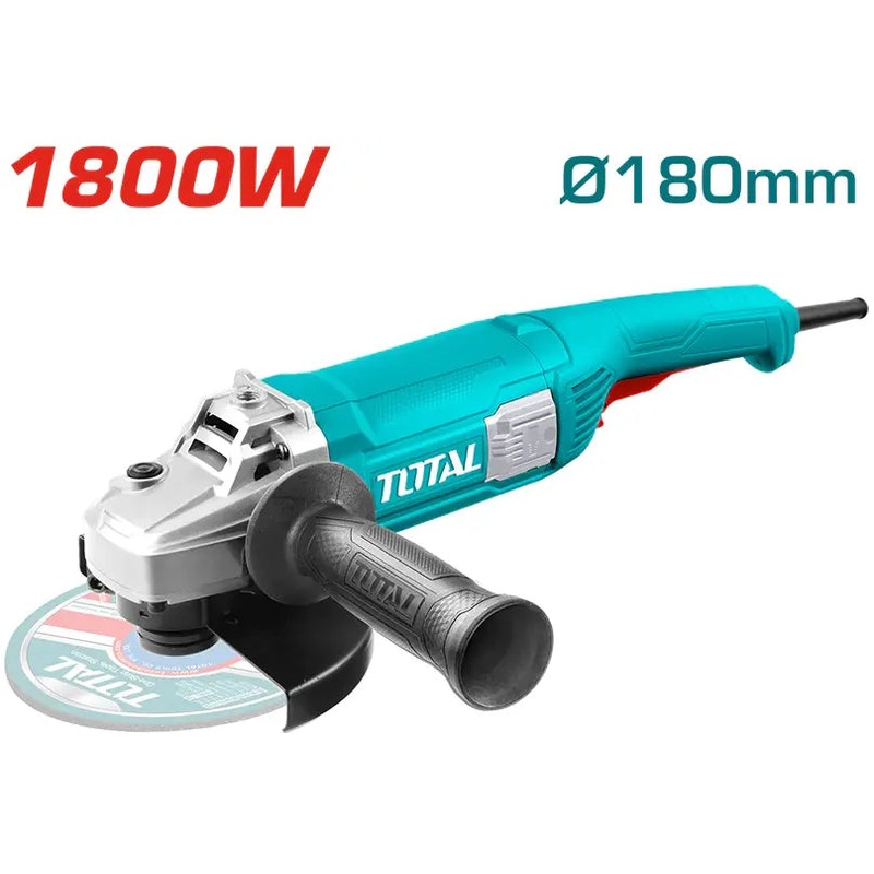 TOTAL TOOLS Angle grinder 7inch 1800w - TG18018026