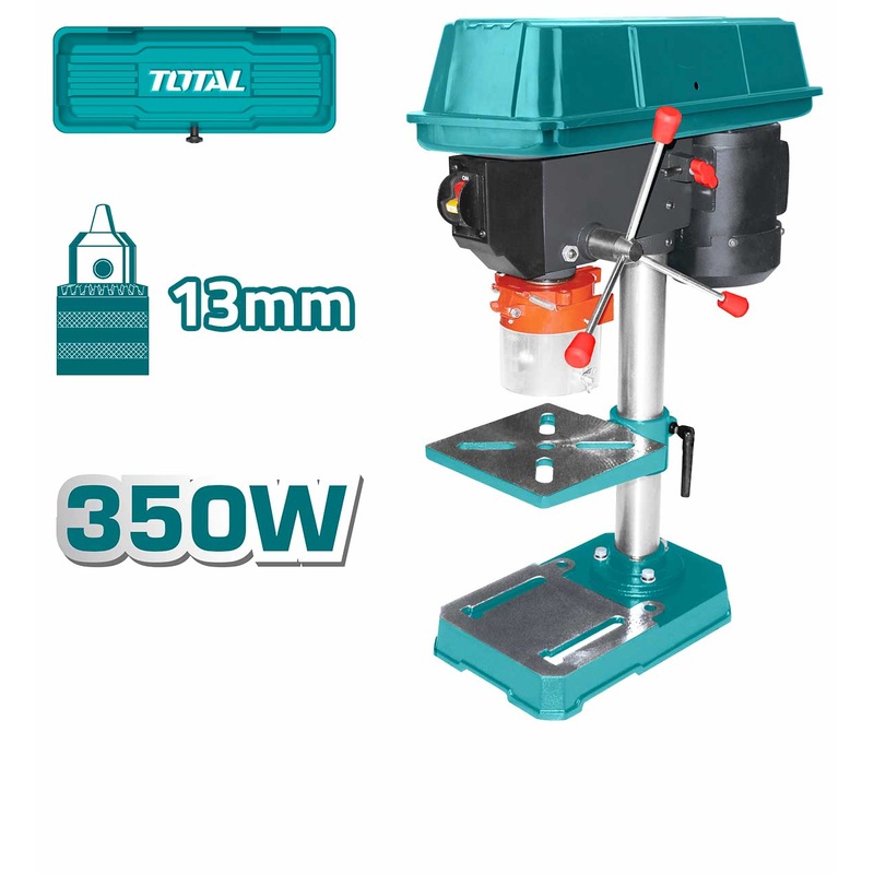 TOTAL TOOLS Drill pressInput power:350W/13mm - TDP133501