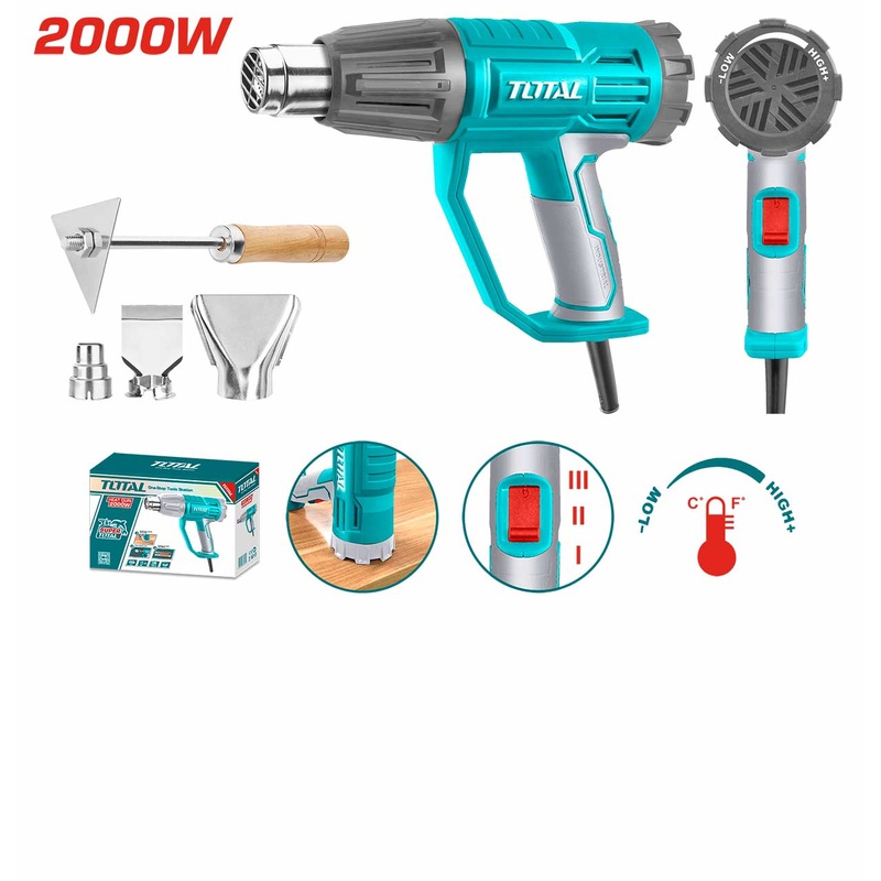 TOTAL TOOLS Heat gun 2000W- TB20045