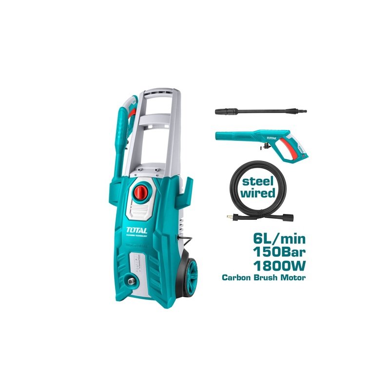 TOTAL TOOLS High pressure washer 1800W  150Bar - TGT11356