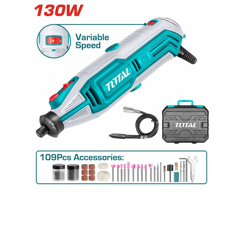 TOTAL TOOLS Mini grinder 130W  - TG513326