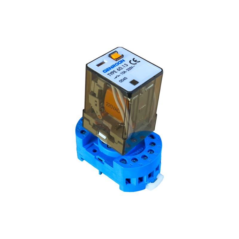 11-Pin Relay with Base Socket   Control Relay-Model 6013