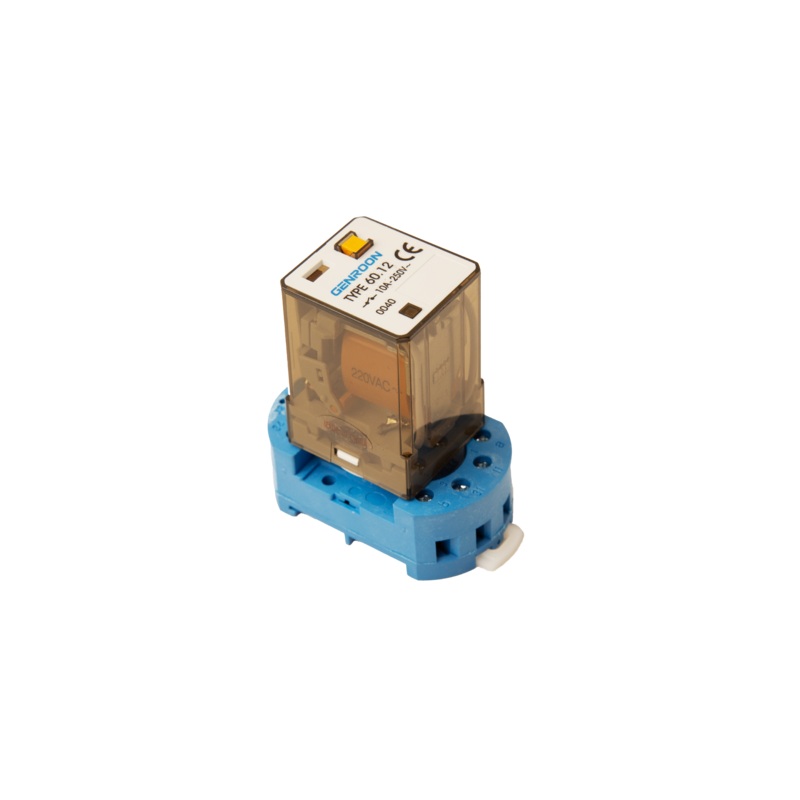 8-Pin Relay with Base Socket  Control Relay-Model 6012