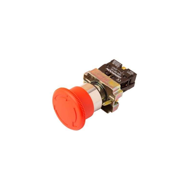 Mushroom Head Emergency Push Button Switch Red-SB2-BS542