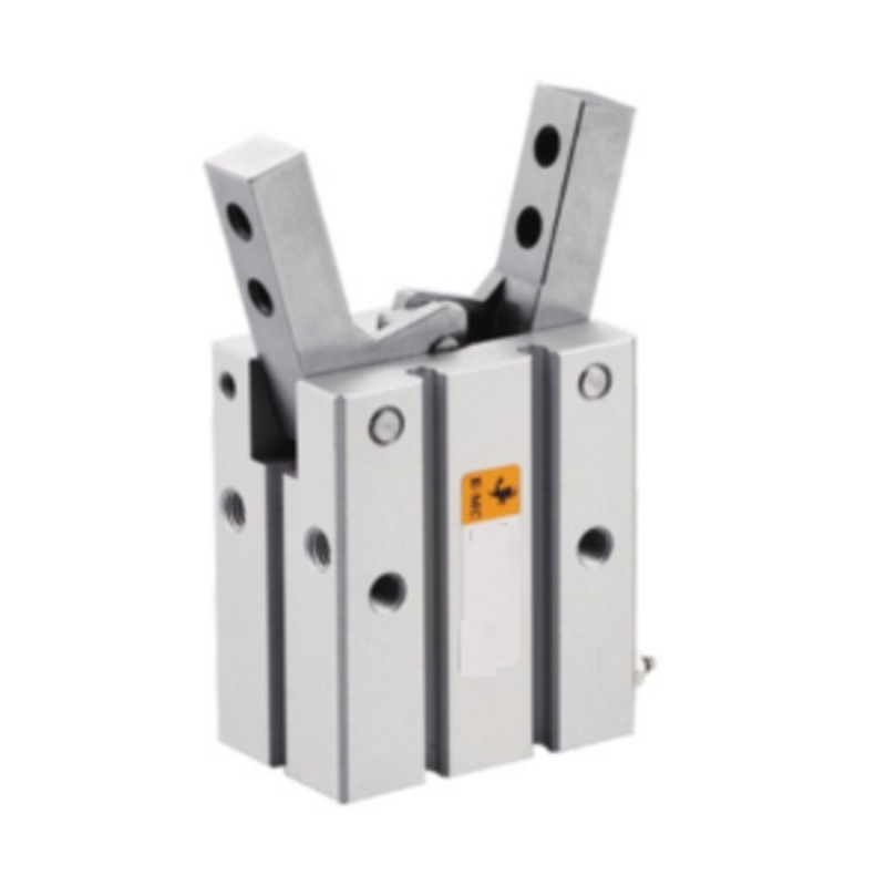 Pneumatic Gripper Piston Bore Size 20 mm 180-degree jaw opening - SHY-20-S-180