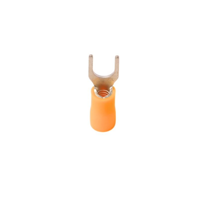 SVS 5.5-6 INSULATED FORK TERMINALS/YELLOW (100 pcs. per pack)