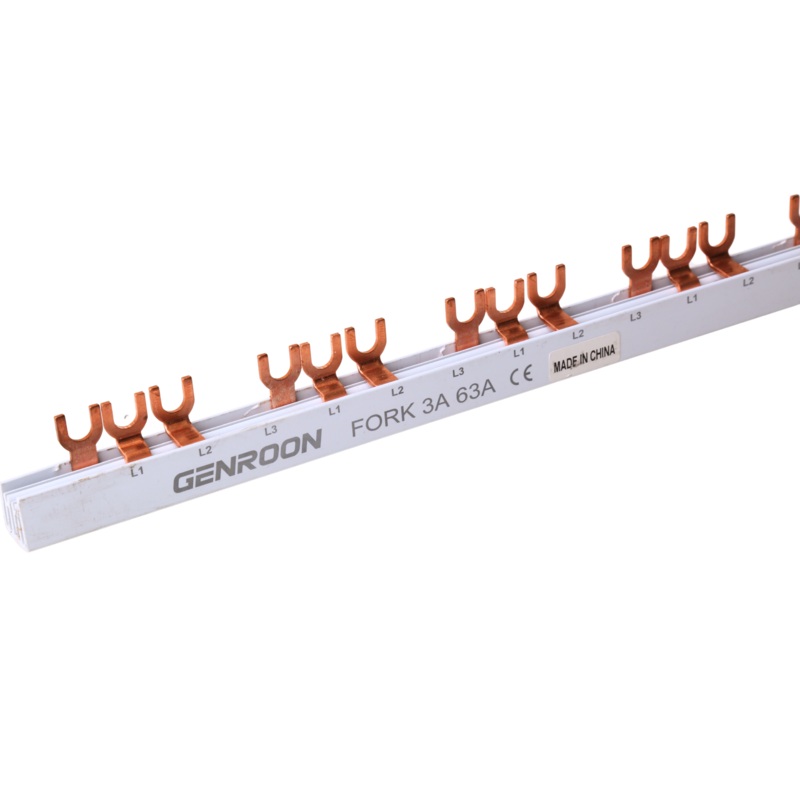 Terminal Blocks U Type Busbar Connection 3 Pole (Three-phase) 63 Ampere Model-U-3P-63A