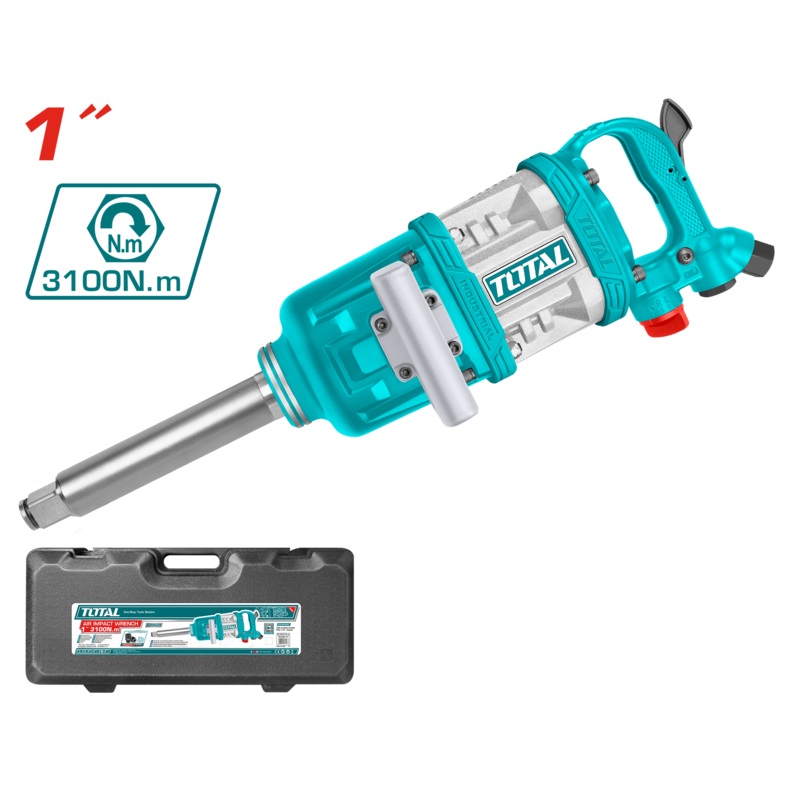 Total tools Air impact wrench 1 inch , 3100 N.m - TAT40111