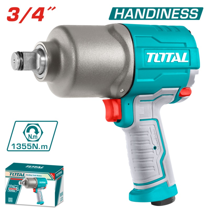 Total tools Air impact wrench 3/4 inch ,1355 N.m - TAT40341