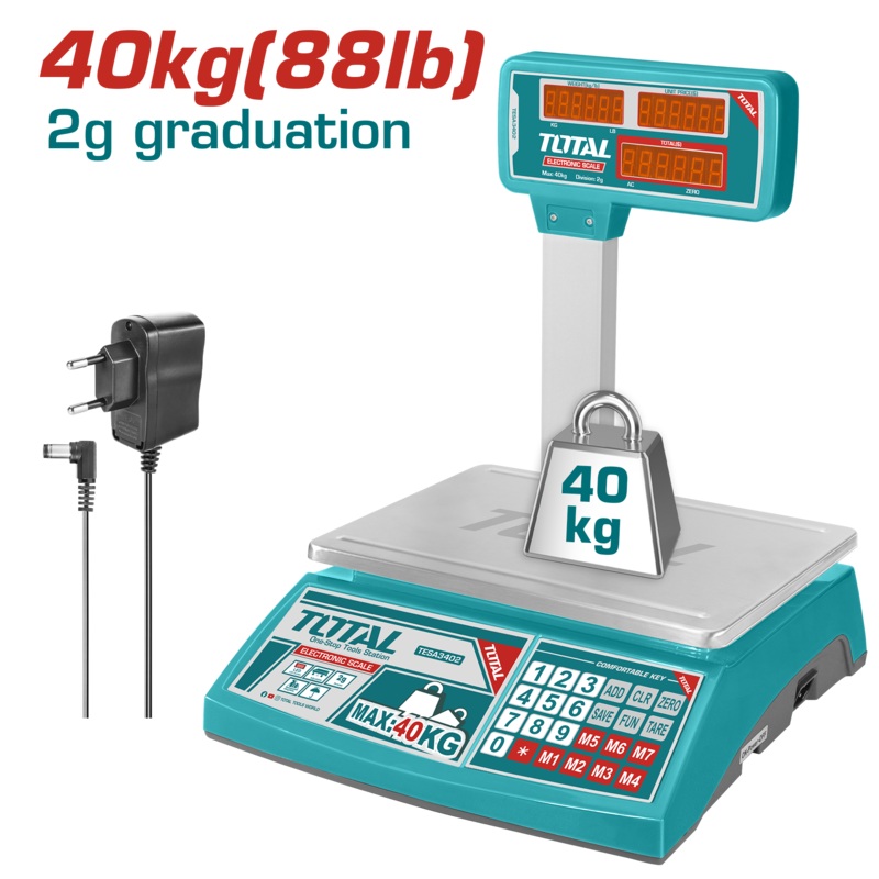 Total tools Electronic scale 40 KG - TESA3402