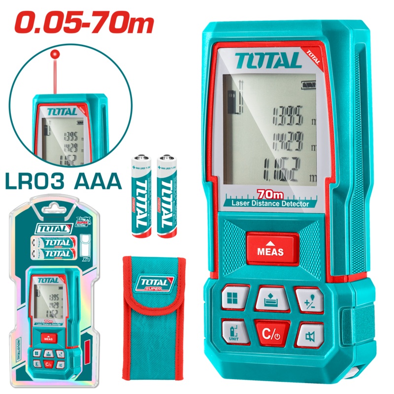 Total tools Laser distance detector 70 M - TMT57026
