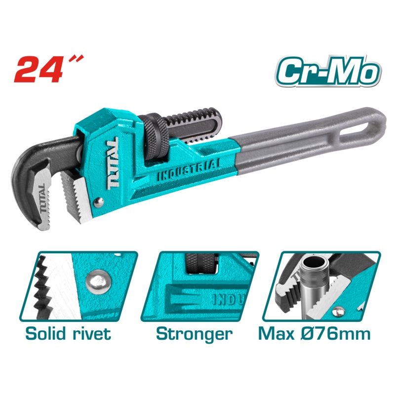 Total tools Pipe wrench 24 inch (600 mm)- THT171246