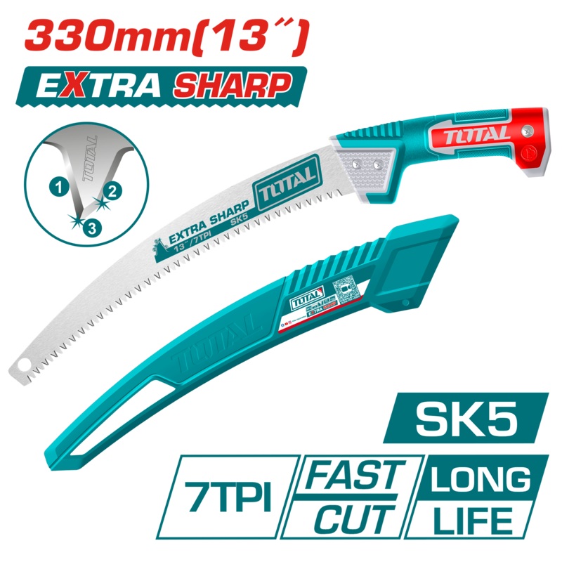 Total tools Pruning saw 13 inch 330 mm - THPS3308